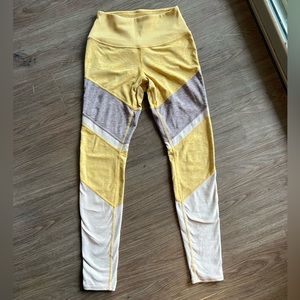Alo yoga color block leggings
